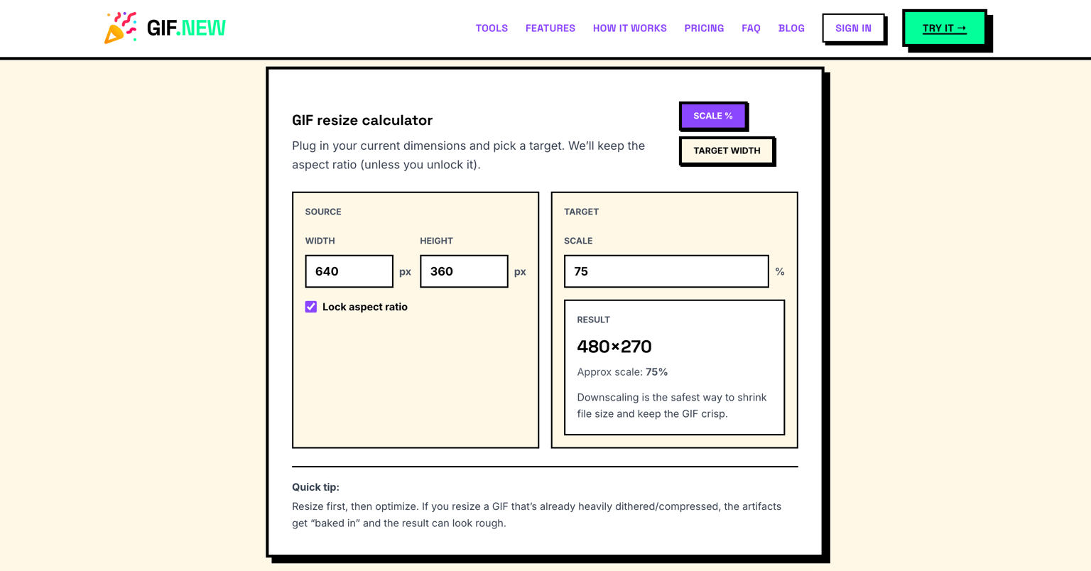 How to Resize a GIF Without Breaking It